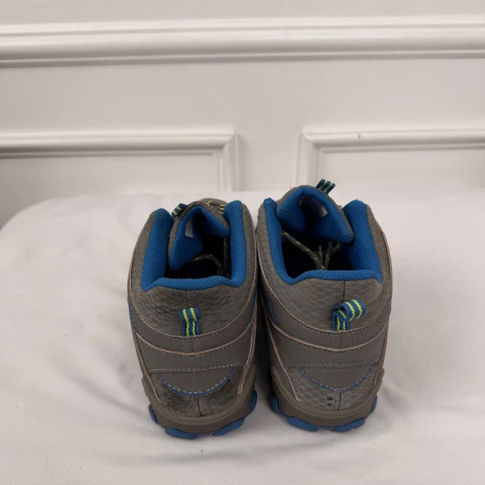 Merrell‎ Chameleon 7 Access Mid Waterproof Hiking Boots Grey Blue Kids 4.5M
